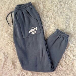 White Fox Sweats